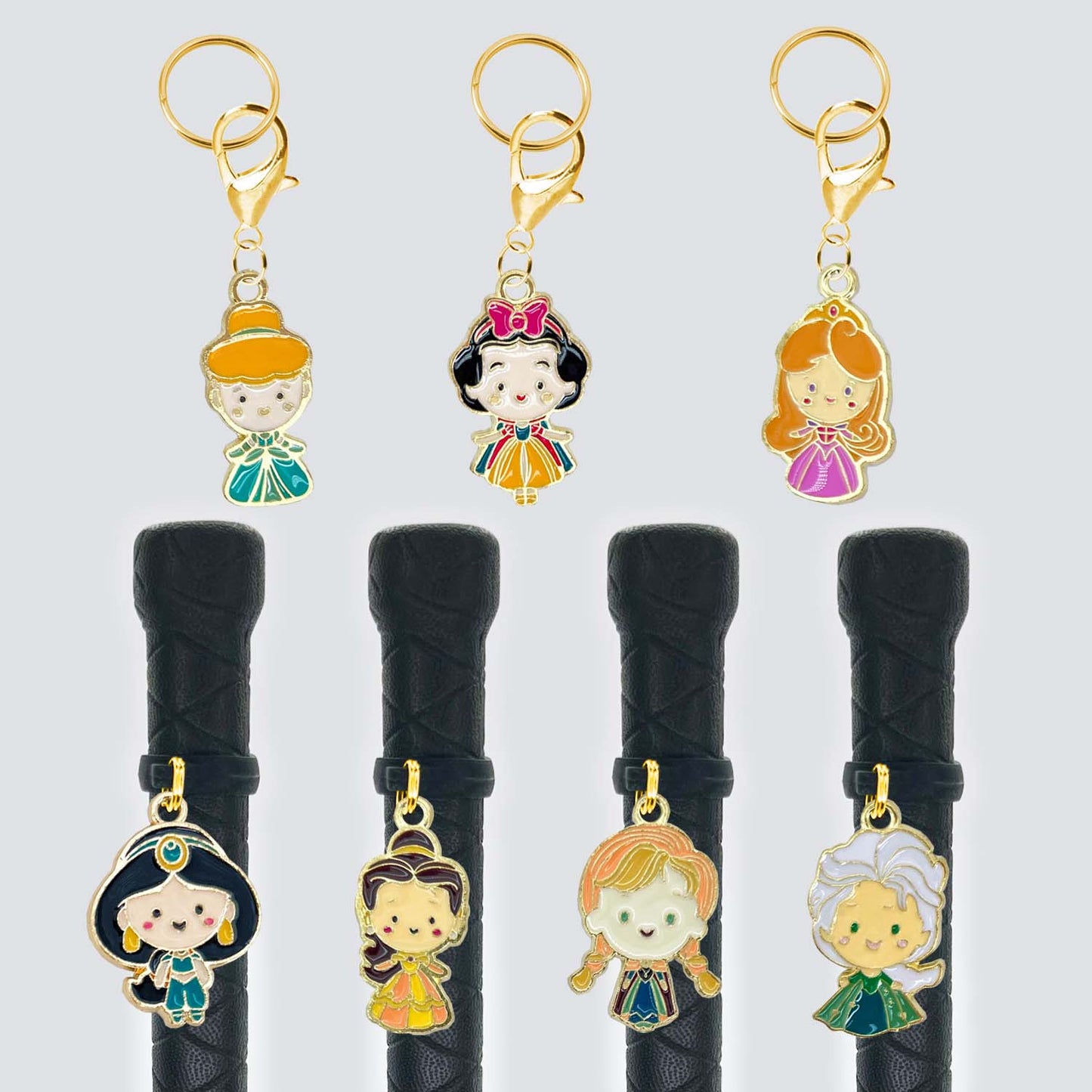 Disney Princess Crop & Bridle Equestrian Charms