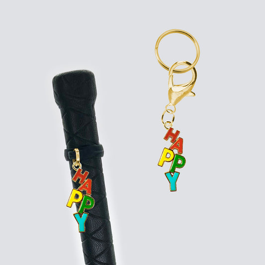 Happy Crop & Bridle Equestrian Charms